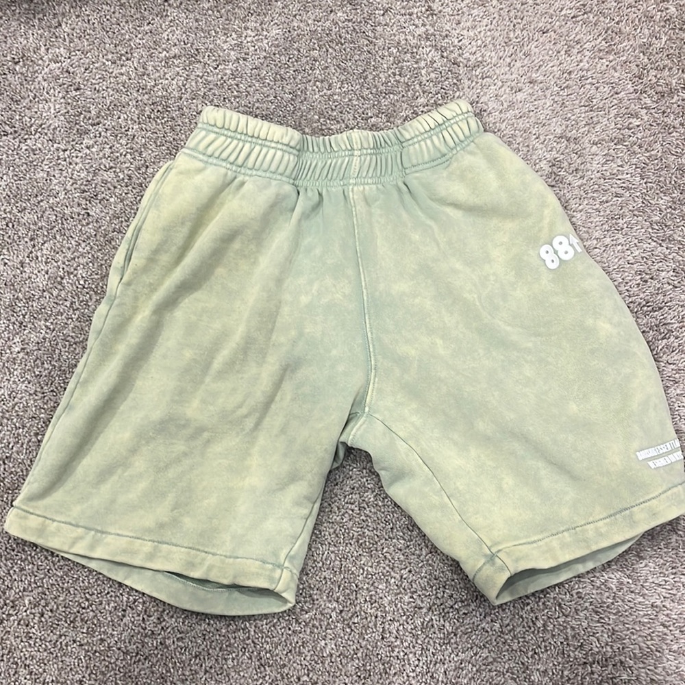 88Risingessentials Green Shorts